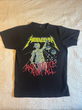 Vintage Metallica '...And Justice For All' T-Shirt (2007)